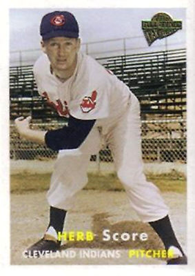 #ad 2004 Topps All Time Fan Favorites #139 Herb Score Cleveland Indians $1.49