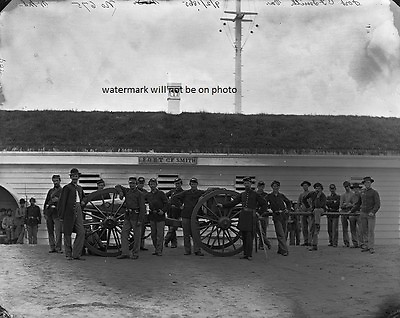 #ad Gun Crew 2nd NY Artillery at Fort CF Smith 8quot;x 10quot; Civil War Photo Picture #101 $7.43