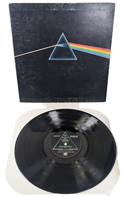 #ad Pink Floyd Dard Side of the Moon Reissue 1975 Vinyl LP Record Album SMAS11163 $14.90