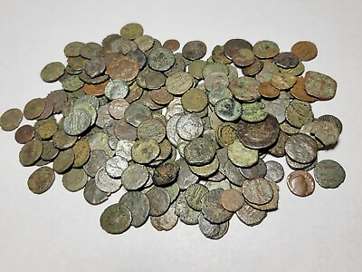 #ad LOT OF 100 ANCIENT ROMAN amp; BYZANTINE BRONZE COINS 1500 YEARS FREE SHIPPING $249.95