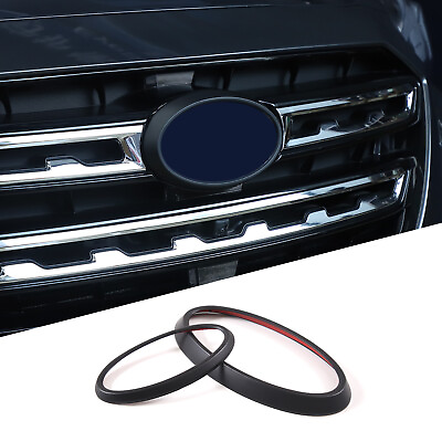 #ad Matte Black Front Rear Emblem Badge Logo Trim For Subaru Outback 2022 2024 2PCS $19.99