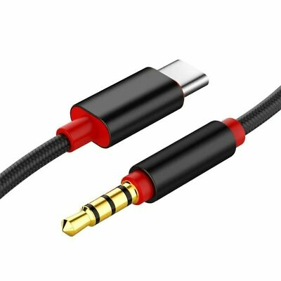 #ad Type C Audio Cable USB Type C Male To 3.5mm Jack Male Car AUX Audio Adapter $3.94