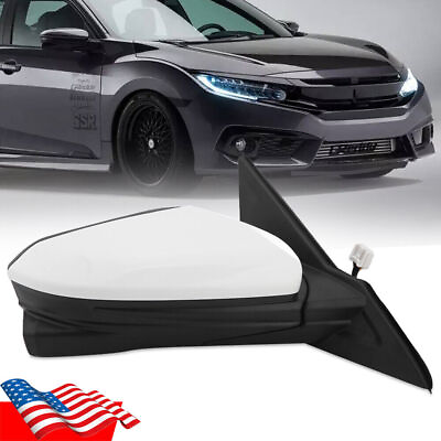 #ad New Side Mirror Power Fold Heated View Camera Passenger For Honda 2016 2017 2018 $95.66