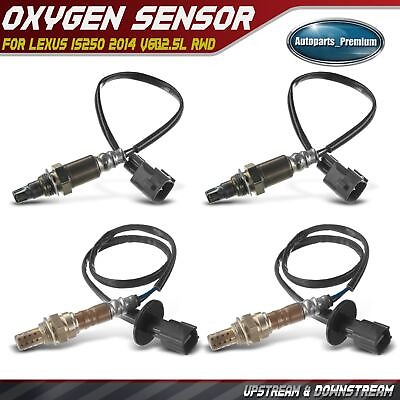 #ad 4Pcs Upstream amp; Downstream O2 Oxygen Sensors for Lexus IS250 2014 IS350 2013 RWD $114.99