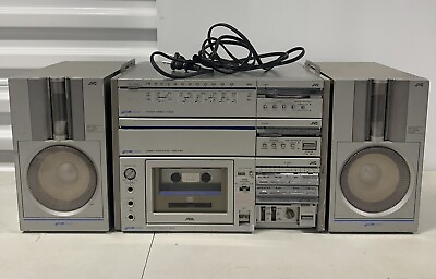 #ad Vintage 1981 JVC PC 5 Quinte Boombox Portable Music System $240.00