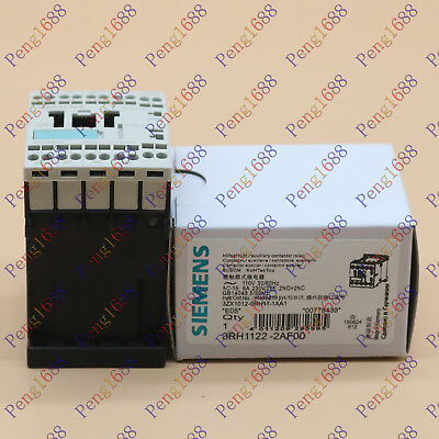 #ad 1PC SIEMENS NEW In Box 3RH1122 2AF00 Contactor Relay AC110V free Shipping $79.00