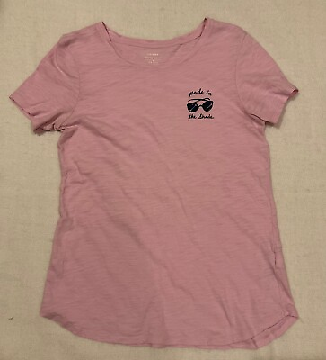 #ad Old Navy Women’s Everywear MADE IN THE SHADE Top Sz XS Light Pink Sheer Casual $5.00
