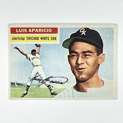 #ad 1956 Topps Luis Aparicio RC #292 Chicago White Sox $59.97