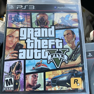 #ad Grand Theft Auto V PlayStation 3 2013 PS3 game $12.00