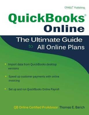 #ad QuickBooks Online: The Ultimate Guide to All Online Plans Paperback GOOD $5.55