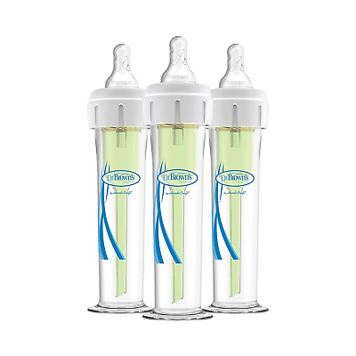 #ad Dr. Brown#x27;s Accufeed Anti Colic Baby Bottle with Preemie Nipple 60cc 3pk $32.72