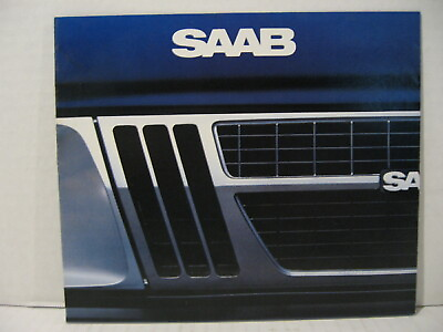 #ad 1982 Saab Turbo 900 900S Car Dealer Sales Brochure Catalog $12.95