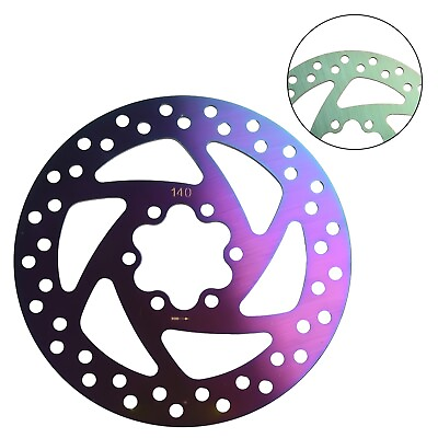 #ad Disc Brake Rotor Rotor Stainless Brake Disc Colorful Easy Installation $12.36