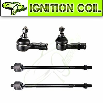 #ad 4x For 2008 Ford Focus Brand New Suspension Steering Parts Tie Rod Ends ES800304 $32.96