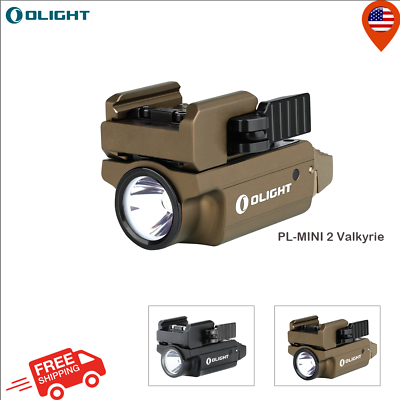#ad Olight PL Mini 2 Valkyrie Rechargeable Tactical Light Weaponlight 600 Lumens $89.95