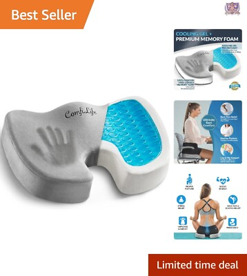 #ad Most Comfortable Gel Memory Foam Cushion Tailbone amp; Sciatica Relief $62.67
