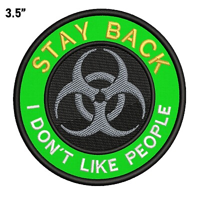 #ad BIOHAZARD Outbreak Embroidered Iron On Patch 19 Response Team Zombie Apocalypse $4.95