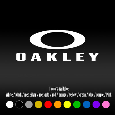 #ad 6quot; Oakley Diecut Laptop Bumper Car Window Vinyl Decal sticker $7.66