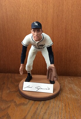 #ad Luis Aparicio quot;Mr. Shortstopquot; MLB Hall Of Famer Autographed Figurine COA $129.49