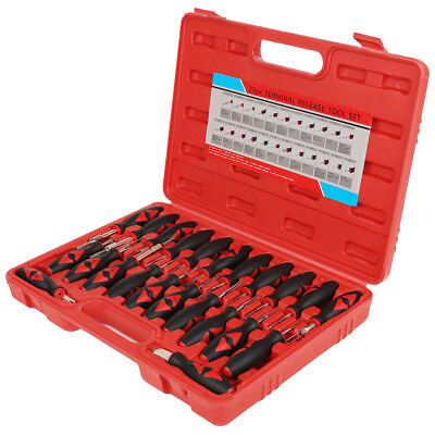 #ad 23pcs set Universal Automotive Terminal Release Removal Remover Tool Kit $30.87
