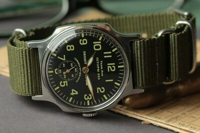#ad Men#x27;s wrist watch POBEDA Soviet old watch for men military watch cool watch $50.06