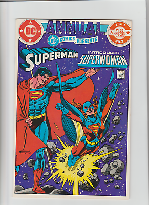 #ad DC Comics Presents Annual #2: Superwoman amp; KING KOSMOS First appearance VF $14.50