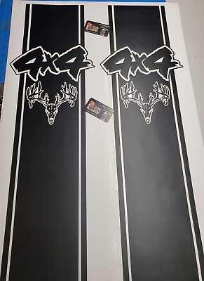 #ad Decals compatible with Ram Ford Chevy Vinyl Deer 4x4 Truck Bedstripes $36.95