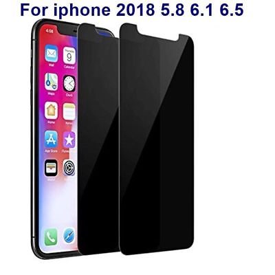 #ad 2PK iPhone 15 14 13 12 11 Pro Max XR Privacy Anti Spy GLASS Screen Protector $5.85