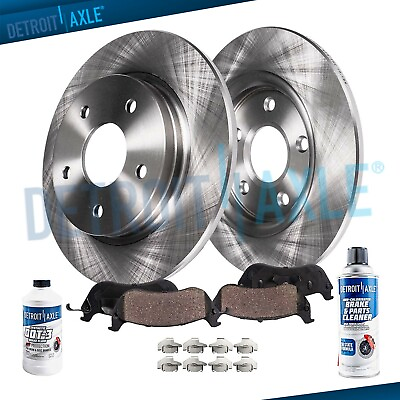 #ad REAR Disc Rotors Ceramic Brake Pads for 2006 11 Ford Fusion Lincoln MKZ Milan $65.63