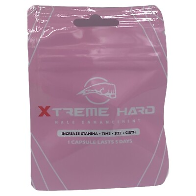 #ad Xtreme Hard Fast Acting Male Performance 12 Pills $26.36