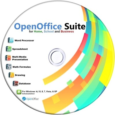 #ad Office Suite on DVD Compatible with Word Excel PowerPoint for Windows 11 10 $12.99