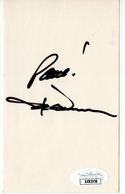 #ad John Denver Signed Autographed Index Card Country Legend quot;Peacequot; JSA AK83958 $499.99