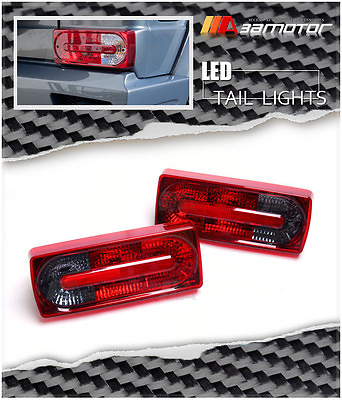 #ad Tail Rear Lights Assembly RED Smoke Lamp 2PC fits Mercedes W463 G 500 550 55 AMG $189.99