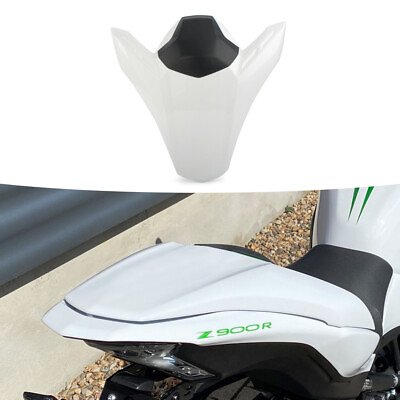 #ad White Rear Seat Cover Cowl for Kawasaki Z900 2017 2018 2019 2020 ABS Tail Cover $39.95