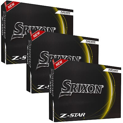 #ad Srixon Z Star 8 White Golf Balls 3 Dozen 2023 $149.97