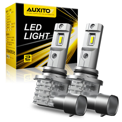 #ad AUXITO 9006 HB4 LED Headlight Bulbs Conversion Kit Low Beam Super Bright White $19.99