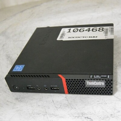 #ad Lenovo 10G9 CTO1WW ThinkCentre M600 Tiny PC J3710 1.6Ghz 4GB 500GB SEE NOTES $31.16