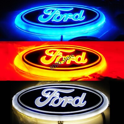 #ad 5D LED Light Auto Rear Emblem Badge Decal for Ford Explorer Fiesta Focus Mondeo $29.53