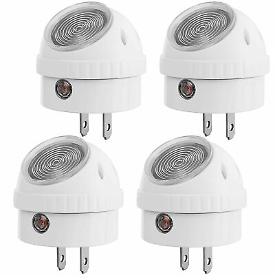 DEWENWILS LED Plug in Night Lights with Auto Dusk to Dawn Sensor 360° Rotating $12.59