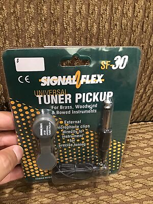 #ad Signal Flex SF 30 Universal Tuner Pickup for Brass Woodwinds Bowed Instruments $8.99