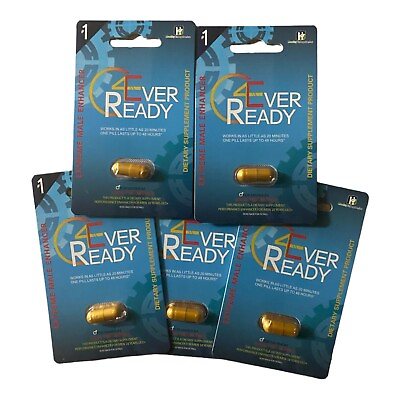 #ad 4Ever Ready Male Enhancement Sex Pills for EXTREME ENHANCEMENT 5 Pills FAST $30.00