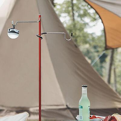 #ad #ad Tent Lantern Hanger Lightweight Stainless Steel Lantern Stand Camping $8.00