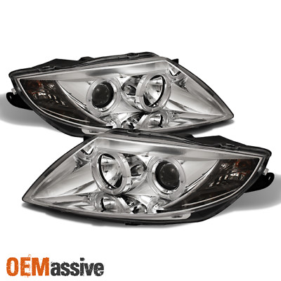 #ad Fits 03 08 BMW Z4 E85 Sport Coupe Roadster Dual Halo Projector LED Headlights $298.99
