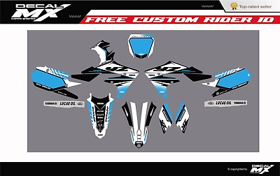 #ad FITS YAMAHA YZ250F 2019 to 2023 YZ450F 2019 to 2022 graphc kit decal sticker $128.24