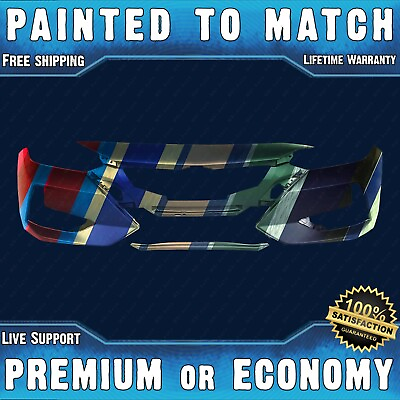 #ad NEW Painted To Match Front Bumper Replacement for 2020 2023 Nissan Sentra w Cam $370.99