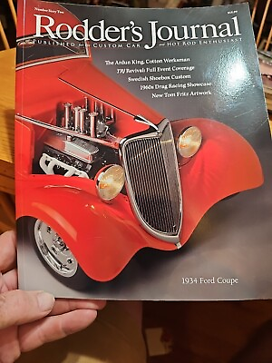 #ad THE RODDER#x27;S JOURNAL MAGAZINE #62 The 1934 Ford Coupe Winter 2014 $17.50
