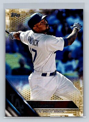#ad 2016 Topps Update #US245 Howie Kendrick Gold # 2016 Los Angeles Dodgers C60 $1.58