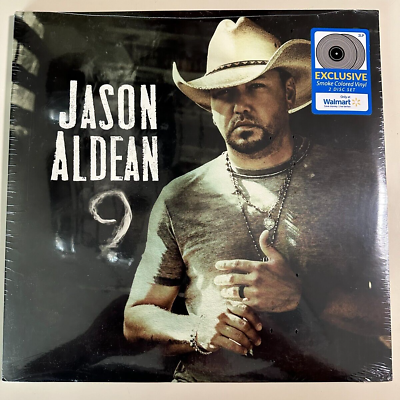 #ad JASON ALDEAN 9 2LP US First Press Exclusive Smoke Colored Vinyl RARE NEW SEALED $225.00