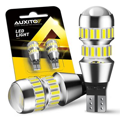 4x AUXITO T15 921 LED Back up Reverse Light 42pcs 4014smd Bulb 3000LM 6000K $24.99