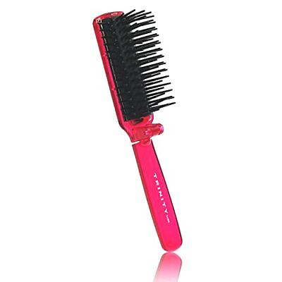 #ad Trinityfolding Hair Brush Foldable Anti Static Hair Detangler Brush Women Travel $21.76